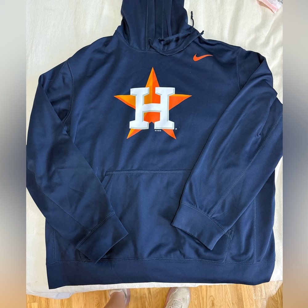 Nike Houston Astros Navy Blue Hoodie - Picture 2 of 2